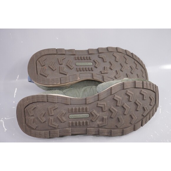 Merrell Alpine 83 Mens Sz 10 Trail Sneaker Green Olive Retro Outdoor J006059